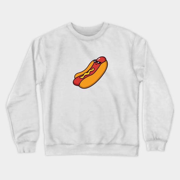 Enjoy Hotdog Crewneck Sweatshirt by aditvest